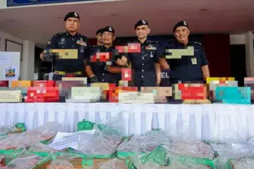 Pemandu, kelindan lori ditahan, rokok haram, Selangor