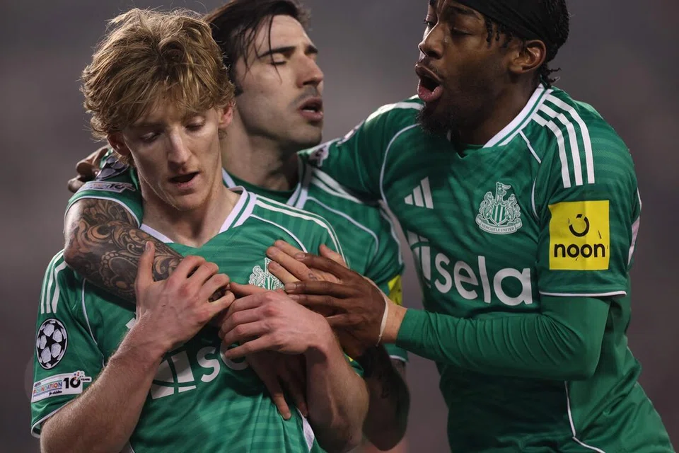 Anthony Gordon, Newcastle United, Liga Juara-Juara, Qarabag, atasi rekod jaringan Alan Shearer