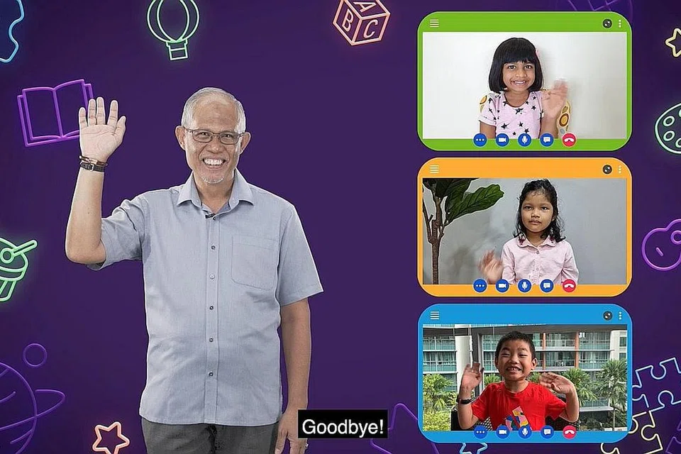 SOKONGAN BAGI PRASEKOLAH: Encik Masagos berkata lebih dari $4 juta akan tersedia dalam tempoh 3 tahun akan datang, untuk membantu prasekolah menanggung kos penggunaan penyelesaian digital yang telah diluluskan. - Foto FACEBOOK PERSIDANGAN PEMBANGUNAN AWAL ANAK-ANAK