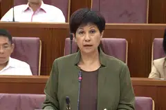 Menteri di Pejabat Perdana Menteri yang juga Menteri Kedua (Kewangan merangkap Pembangunan Negara), Cik Indranee Rajah.