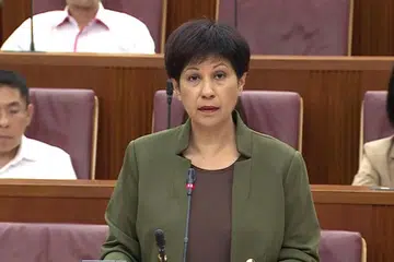Menteri di Pejabat Perdana Menteri yang juga Menteri Kedua (Kewangan merangkap Pembangunan Negara), Cik Indranee Rajah.