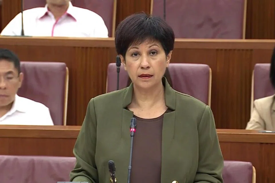 Menteri di Pejabat Perdana Menteri yang juga Menteri Kedua (Kewangan merangkap Pembangunan Negara), Cik Indranee Rajah.