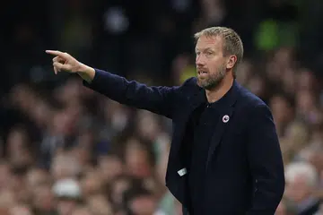 PILIHAN UTAMA: Graham Potter telah diberi kebenaran oleh Brighton untuk berunding dengan Chelsea. - Foto REUTERS