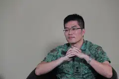 CADANG PENINGKATAN: Panglima Pasukan Pertahanan Melvyn Ong mendedahkan bahawa satu semakan luar berhubung kematian seorang NSF 19 tahun menyarankan peningkatan dalam dua bidang tumpuan utama iaitu pencegahan dan respons terhadap strok haba.