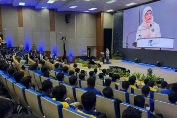Puan Halimah Yacob, ceramah, ‘Masyarakat Bermentaliti Kelas Pertama dalam Setiap Tindakan’, Universiti Malaysia Perlis, uniMAP