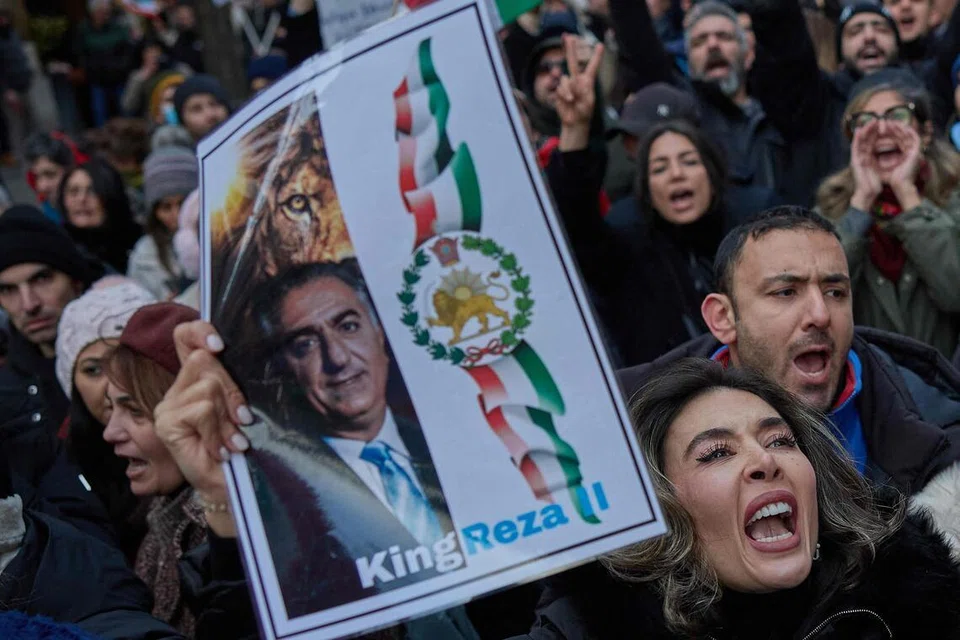 Iran, bantahan, ganas