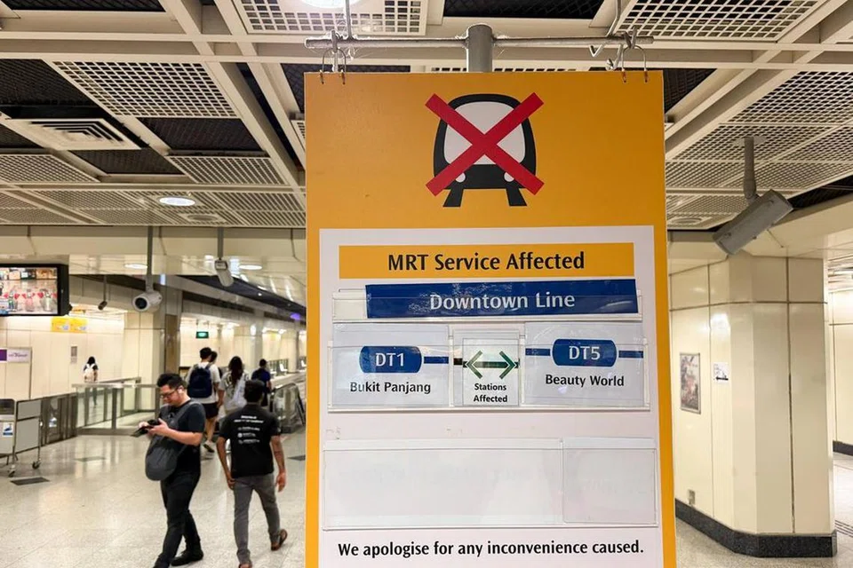 MRT, DTL, rosak