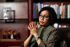 MENTERI KEWANGAN INDONESIA: Cik Sri Mulyani Indrawati. - Foto REUTERS