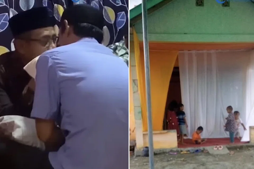 NIKAH DENGAN AYAH PACAR: Seorang wanita dari kepulauan Obi, di Halmahera Selatan, diijabkabulkan dengan ayah calon suaminya apabila kekasihnya itu melarikan diri.