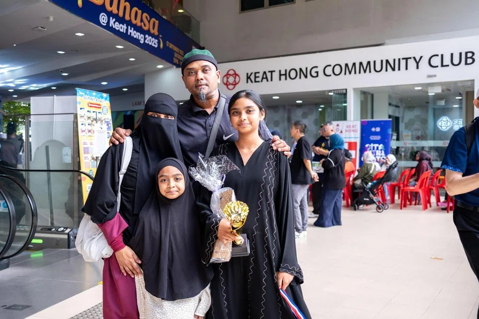 Daania Eiliyah Akbar Ali, petah spontan