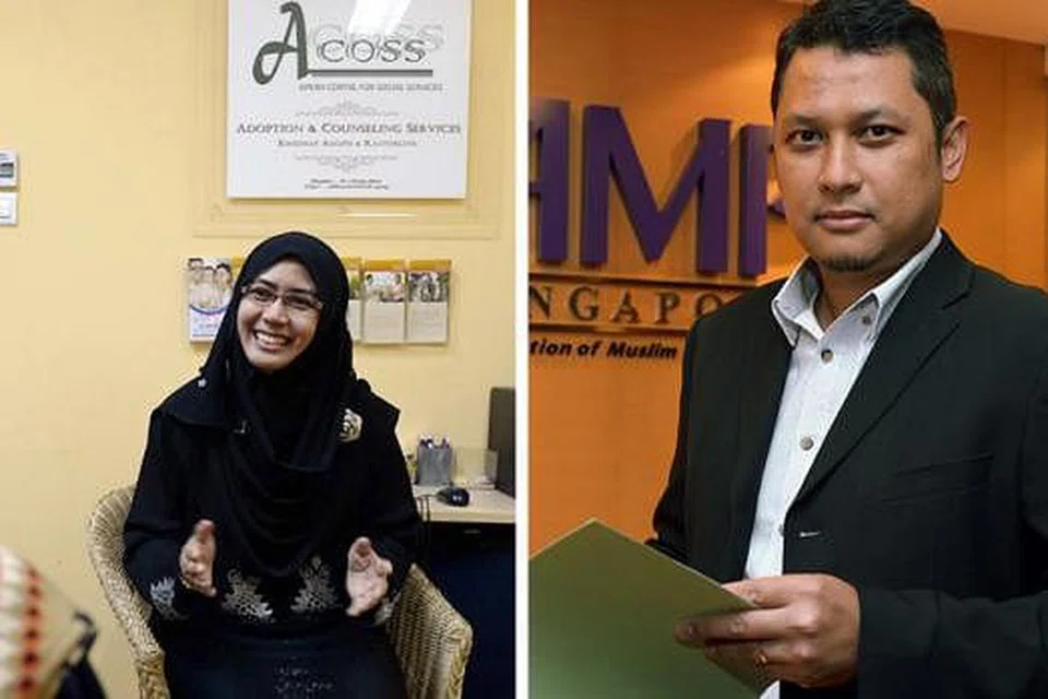BINCANG ISU KEWANGAN, BUKAN HANYA MAJLIS SAHAJA: Kaunselor APKIM Resources, Cik Azhanani Kamis (gambar kiri) dan Penolong Pengurus, Pusat Nasihat Hutang (DAC) Angkatan Karyawan Islam (AMP), Encik Saiful Nizam Jemain, mahu pasangan lebih prihatin akan keadaan kewangan. - Foto TAUFIK A. KADER dan TUKIMAN WARJI
