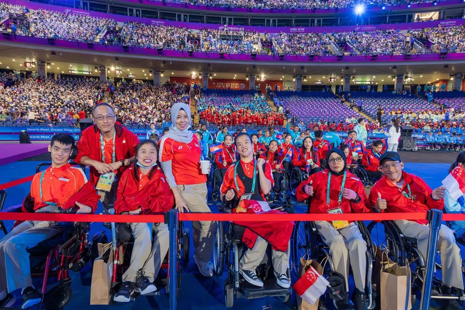 KEBANGGAAN NEGARA: Atlet para Singapura mempamerkan prestasi yang baik menentang negara dan wilayah lain. Mereka telah memecahkan sembilan rekod nasional dan mencapai prestasi terbaik.
