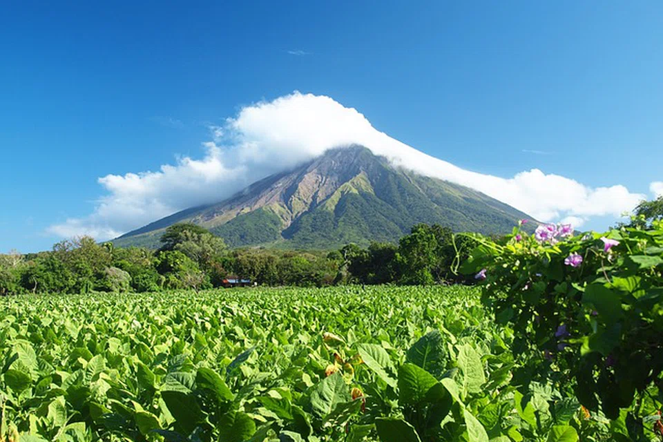 PENUH GUNUNG BERAPI: Concepcion antara gunung berapi yang terdapat di Nicaragua.