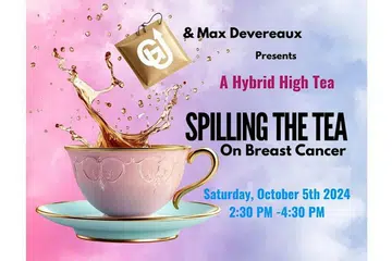Acara ‘Spilling The Tea On Breast Cancer’ yang akan berlangsung 5 Oktober di Catapult, Rochester Park, sempena bulan kesedaran terhadap barah buah dada, bermatlamat untuk bekas pesakit barah berkongsi pengalaman serta isu berkaitan penyakit barah dalam konteks di tempat kerja.