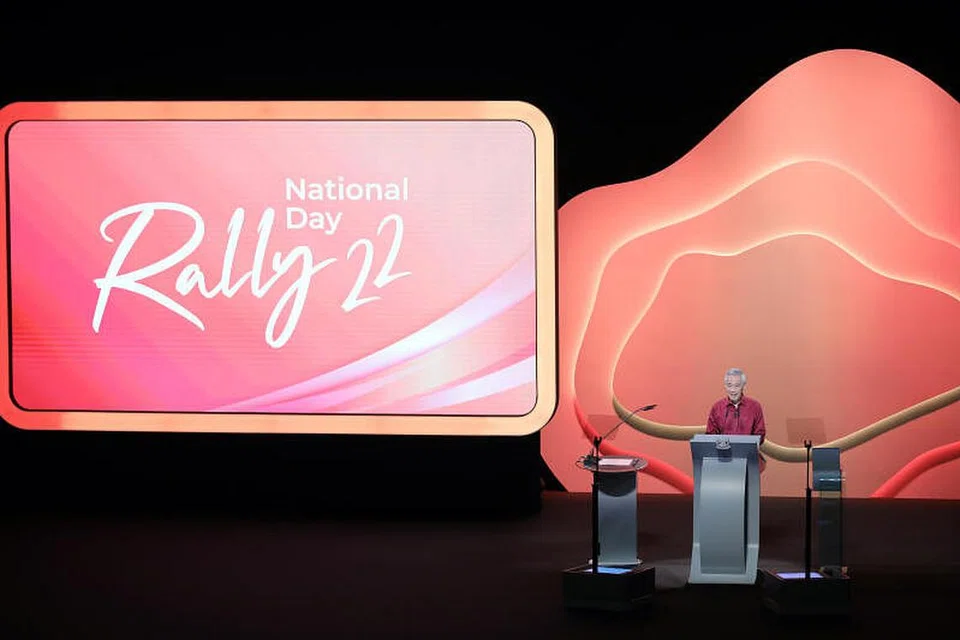 RAPAT HARI KEBANGSAAN: Perdana Menteri Lee Hsien Loong