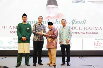 Masjid Omar Kampong Melaka, abu bakar abdul rahman
