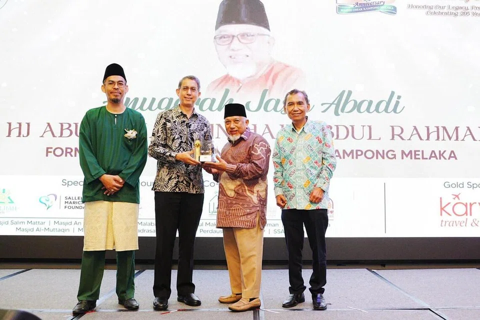 Masjid Omar Kampong Melaka, abu bakar abdul rahman