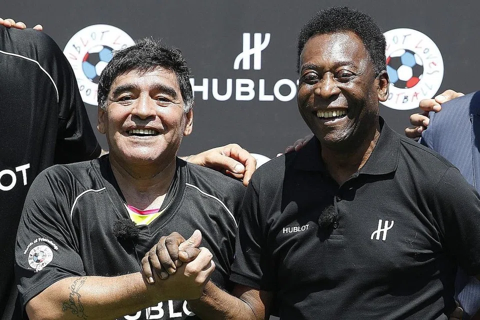 MARADONA DAN PELE 