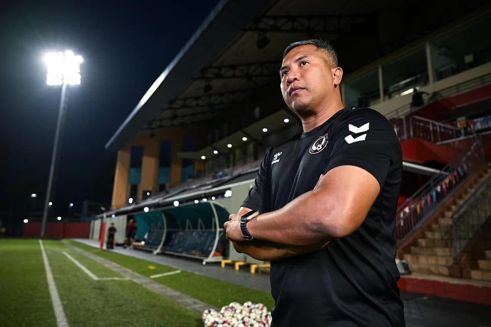 Ketua Jurulatih Tanjong Pagar United, Noh Alam Shah. 