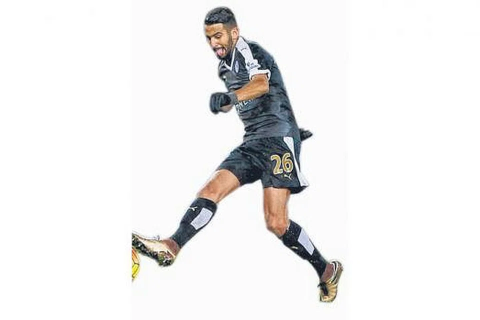 13 Gol: Riyad Mahrez, Leicester City
