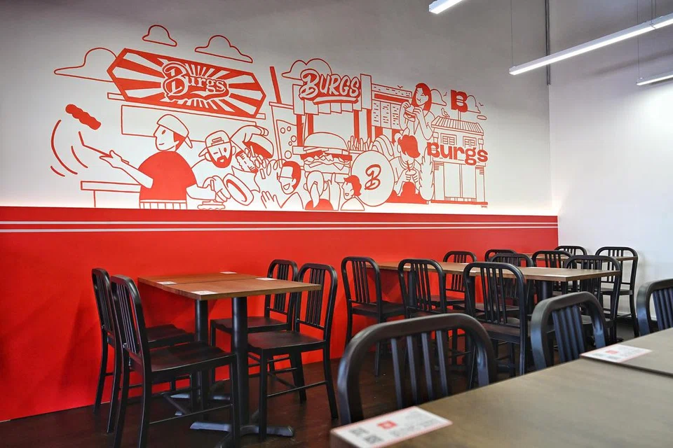 burger, gourmet, burgs, bussorah street, kampong gelam, wajah baru