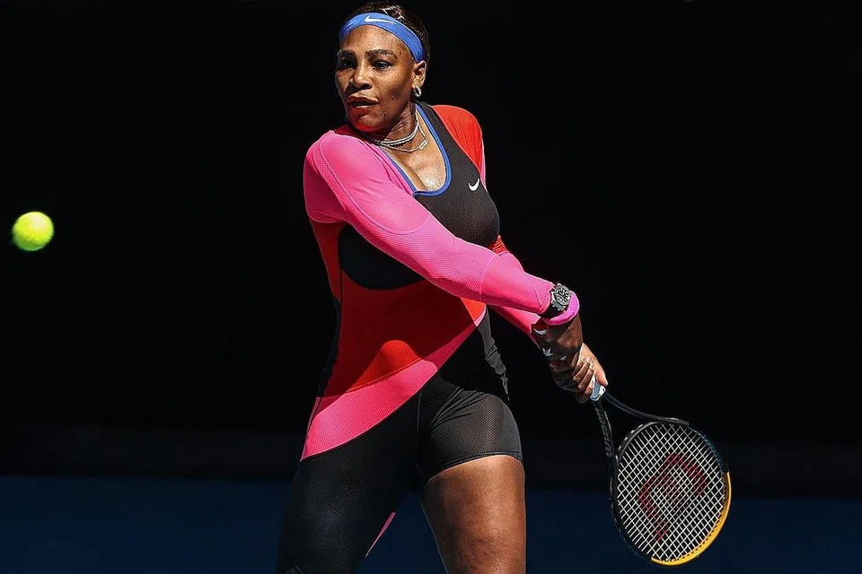TIDAK MAHU LEPASKAN PELUANG: Serena Williams telah menetapkan sasaran untuk memenangi Grand Slam Terbuka Australia. - Foto AFP