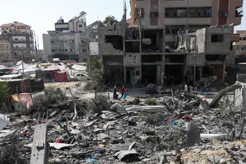 Sekurang-kurangnya 274 rakyat Palestin maut apabila tentera Israel menyerbu kem pelarian Nuseirat di Rafah, Jaluran Gaza, pada 8 Jun untuk membebaskan empat tebusan