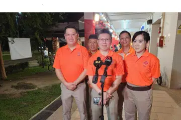 NSP, Yadzeth Hairis, Encik Lee Wei, Encik Raiyian Chia,  Encik Spencer Ng, Cik Verina Ong