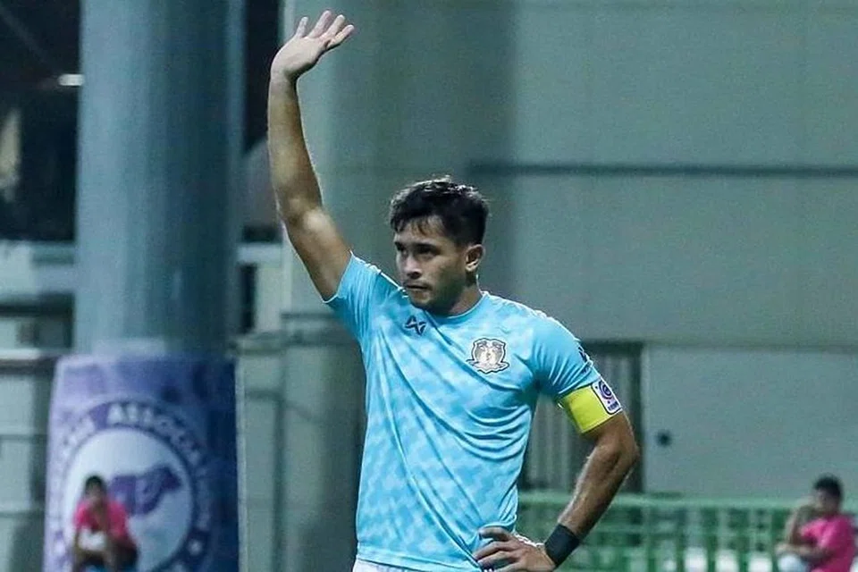 Zulfahmi Arifin akan menyarung jersi kelab Liga Satu Thailand, Suphanburi FC untuk semusim tahun depan. Foto: HOUGANG UNITED FC/FACEBOOK 