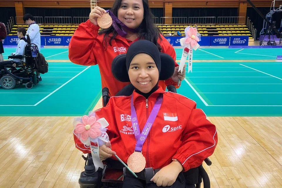 boccia, Piala Dunia Boccia Beijing, Nurulasyiqah Mohd Taha, Nur Azizah Ahmad Rumzi, Individu Perempuan BC3