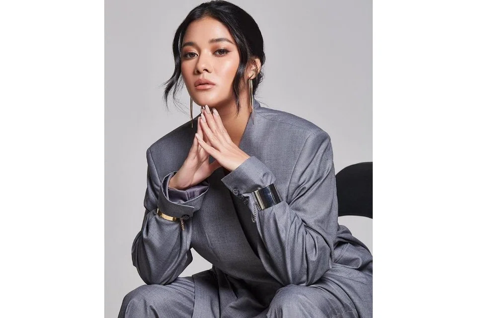 MENCABAR: Naysilla menganggap wataknya dalam Inang mencabar kerana beliau tidak pernah bersalin atau hamil. - Foto JODIE OCTORA