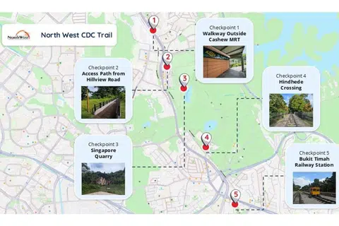 Jejak Berjalan Kaki CDC North West.