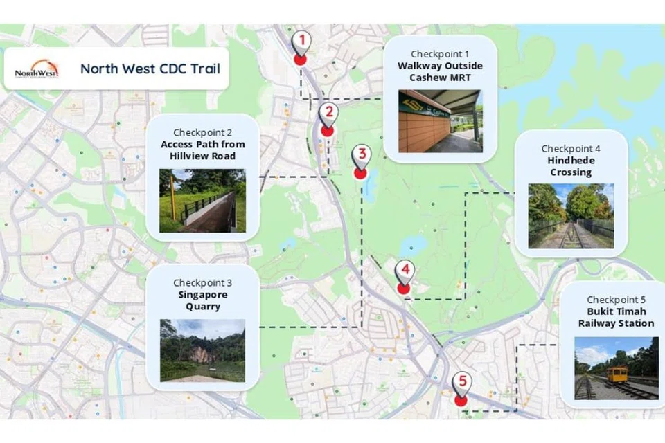 Jejak Berjalan Kaki CDC North West.