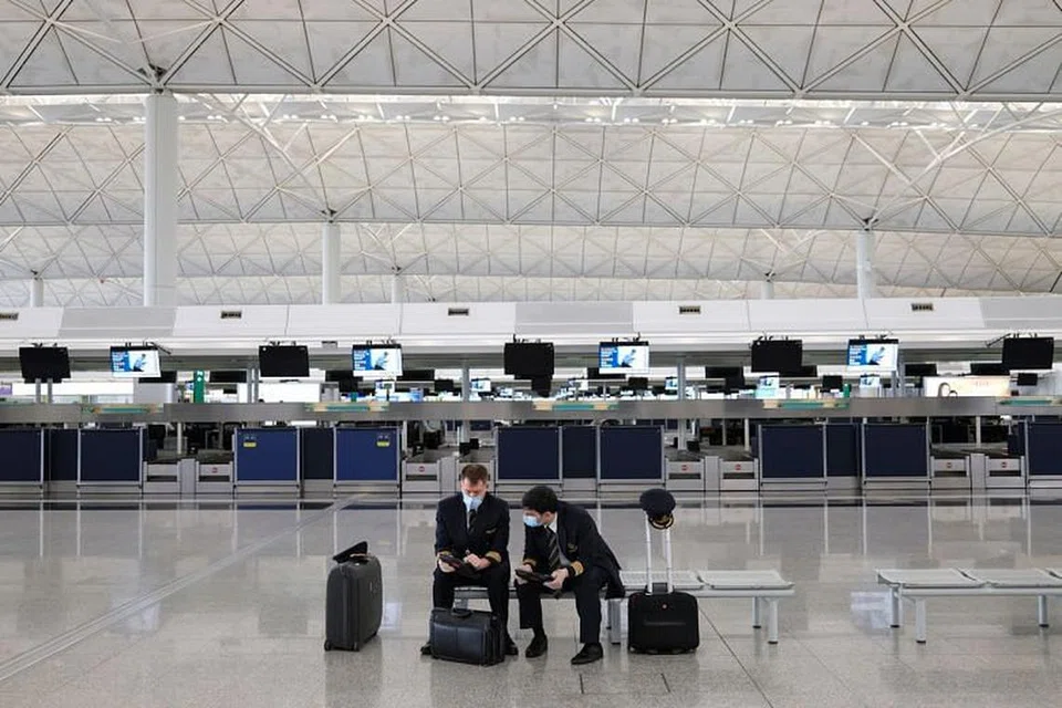 KEMBALI BEROPERASI: Khidmat transit di Lapangan Terbang Antarabangsa Hongkong akan dibenarkan buka semula secara bertahap mulai 1 Jun. 