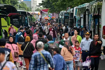 mudik, pulang kampung, Mudik Indonesia 2026, Mudik Gratis 2026, kementerian perhubungan indonesia, trafik lebuhraya Trans-Jawa, tiket ekonomi bersubsidi