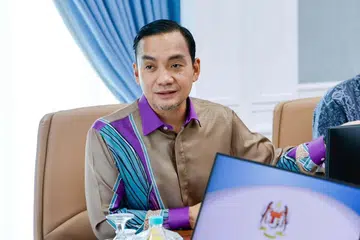 Menteri Besar Johor, Datuk Onn Hafiz Ghazi.
