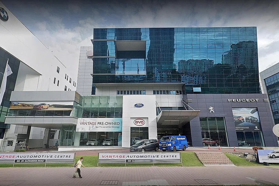 BANGUNAN KODAK (SEKARANG) - PUSAT AUTOMOTIF: Kini, tapak bangunan itu menempatkan bilik pameran kereta Vantage Automotive Centre, sebuah syarikat Sime Darby Motors, yang menawarkan pelbagai jenama kereta. - Foto GOOGLE MAPS