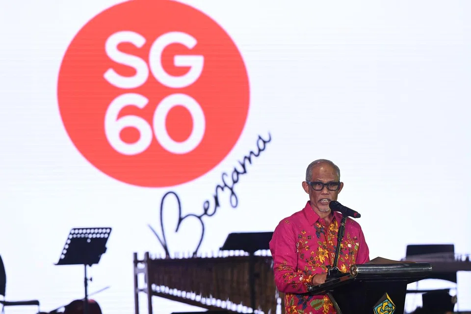 Menteri Bertanggungjawab bagi Ehwal Masyarakat Islam, Encik Masagos Zulkifli Masagos Mohamad, melancarkan inisiatif ‘SG60 Bersama’ sewaktu konsert meraikan ulang tahun keenam Wisma Geylang Serai di Persada Budaya pada 25 Januari.