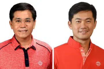 PERUBAHAN KEPIMPINAN: Encik Lim Hock Yu (kiri) akan mengambil alih peranan sebagai ketua pengarah eksekutif PA pada 15 Jun, menggantikan Encik Desmond Tan (kanan), yang akan meninggalkan perkhidmatan awam. - Foto PA