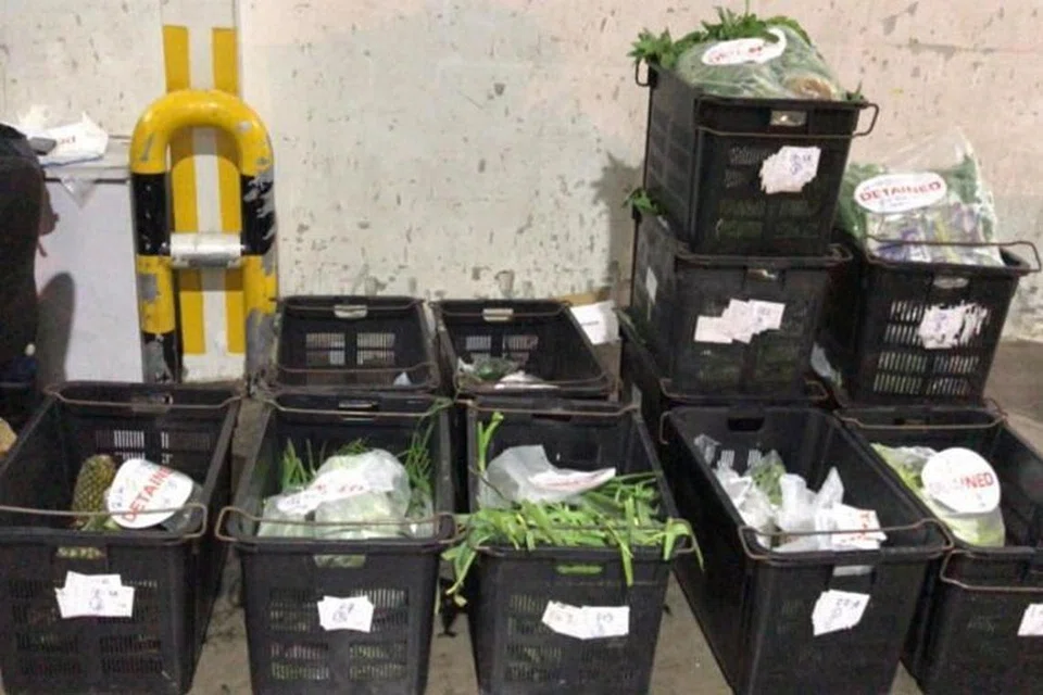 Sebanyak 771.5 kilogram produk makanan yang diimport secara haram dikesan dan dirampas.