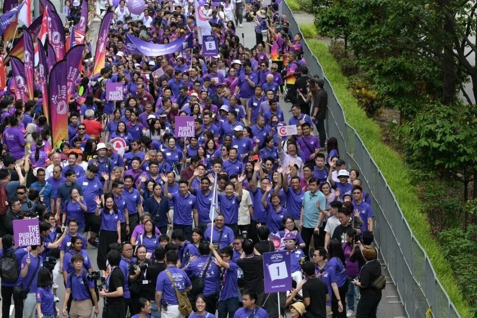 Lebih 15,000 orang hadir di Purple Parade terbesar pada 2025.