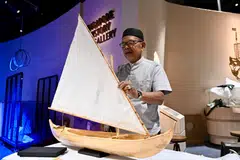 jongkong, Orang Laut, Galeri Sejarah Singapura