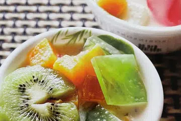 agar-agar, sos buah