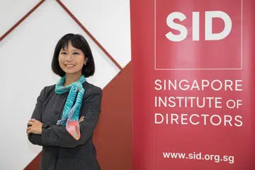 PENTINGNYA TRANSFORMASI: “Mempunyai pengetahuan tentang peraturan dan memahami strategi dan arah tuju pertubuhan penting kerana salah satu ancaman yang pertubuhan hadapi timbul daripada transformasi,” kata pengerusi Institut Pengarah Singapura (SID), Cik Wong Su-Yen.