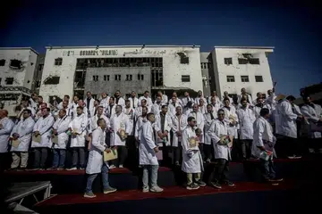 Gaza, kakitangan, perubatan