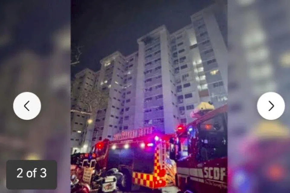 SCDF, Bukit Prumei, kebakaran 
