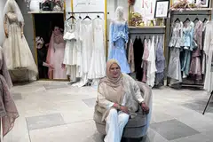 Fatimah Mohsin, butik pengantin Shah Alam, fesyen mempelai