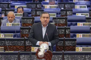 Menteri Pengangkutan Malaysia, Encik Anhony Loke.