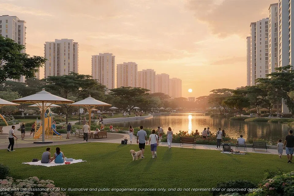 lumba kuda, perumahan, baru