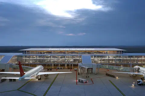 Lapangan Terbang Antarabangsa Sydney Barat dengan landasan tunggal akan dapat mengendalikan sehingga 10 juta penumpang setahun apabila ia dibuka pada 2026.
